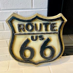 Route U.S. 66 Home Decor Sign